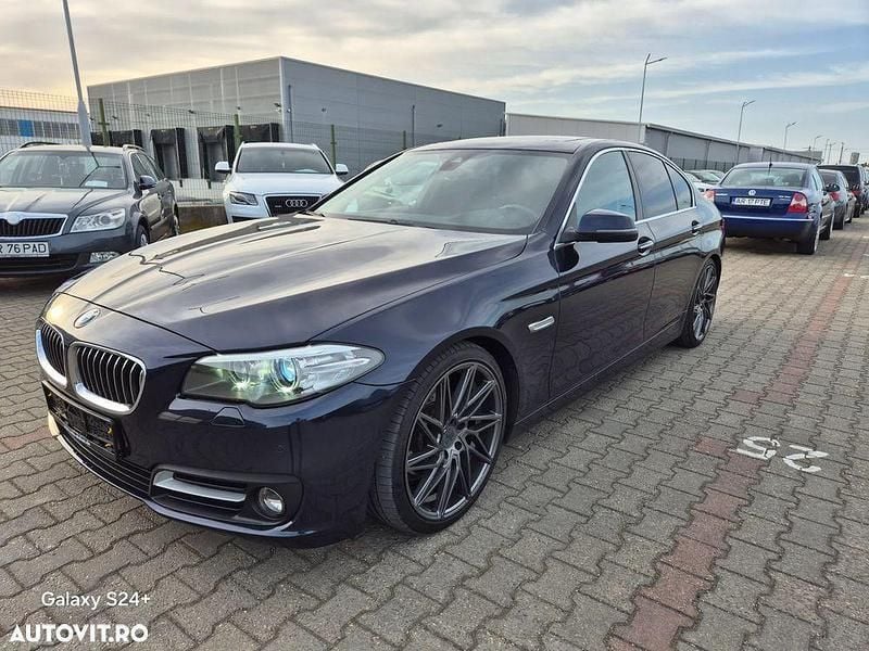 Albastru Utilizat 2015 BMW 520 Berlinǎ | 17.990 EUR (Preț OK) - Imagine 1/4