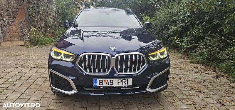 Culoarealbastru Utilizat 2021 BMW X6 Comfort Edition SUV | 55.000 EUR (Super Preț) - Imagine 1/4
