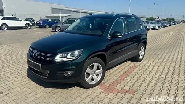 Verde Utilizat 2013 VW Tiguan Sportline SUV | 9.999 EUR (Preț OK) - Imagine 1/4