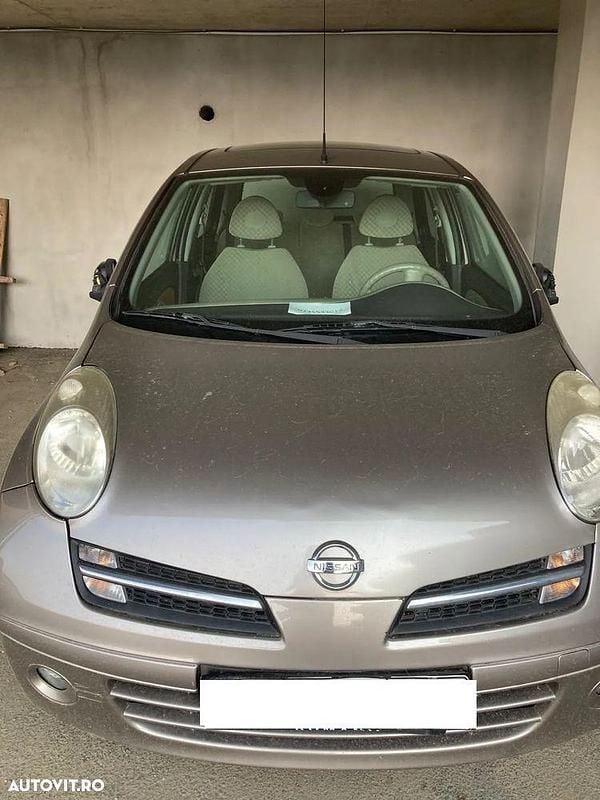 Bej Utilizat 2006 Nissan Micra Hatchback | 1.700 EUR - Imagine 1/4