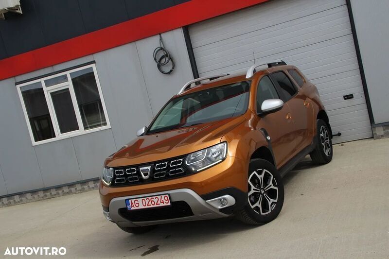 Portocaliu Utilizat 2019 Dacia Duster Prestige SUV | 11.990 EUR (Preț OK) - Imagine 1/4