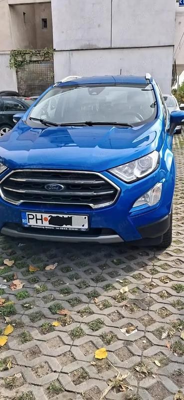 Albastru Utilizat 2021 Ford Ecosport SUV | 13.700 EUR (Puțin scump) - Imagine 1/4
