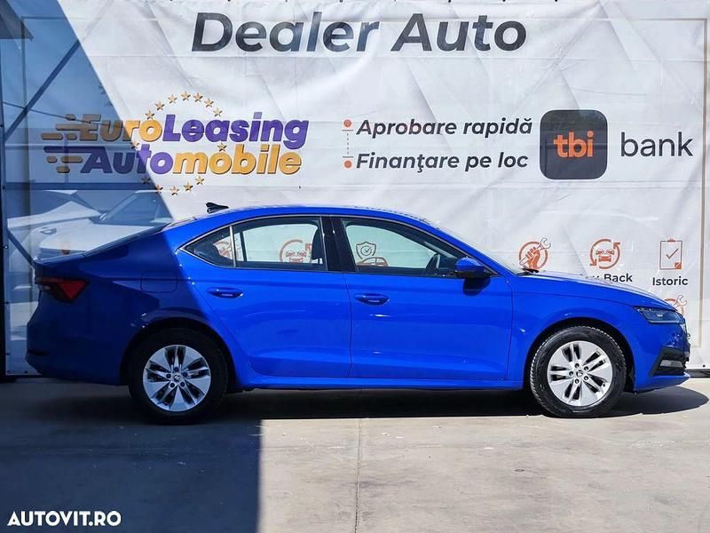 Second-hand Skoda Octavia Ambition 115 CP (84 kW) 2020 Albastru Berlinǎ