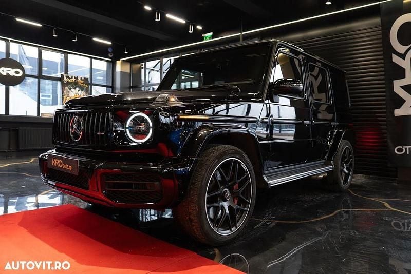 Culoarenegru Utilizat 2022 Mercedes G63 AMG AMG SUV | 192.390 EUR (Preț OK) - Imagine 1/4