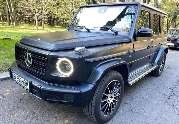 Second-hand Mercedes G500 422 CP (310 kW) 2018 Negru SUV