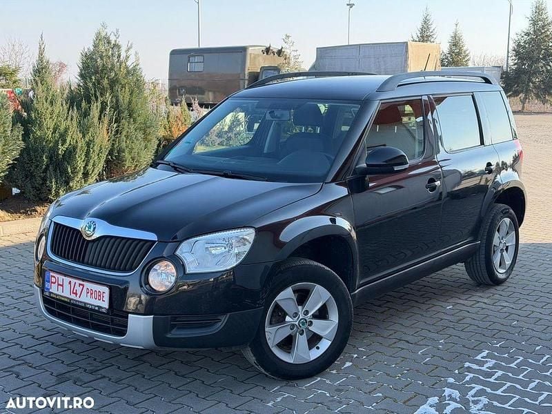 Culoarenegru Utilizat 2012 Skoda Yeti Elegance SUV | 4.950 EUR - Imagine 1/4