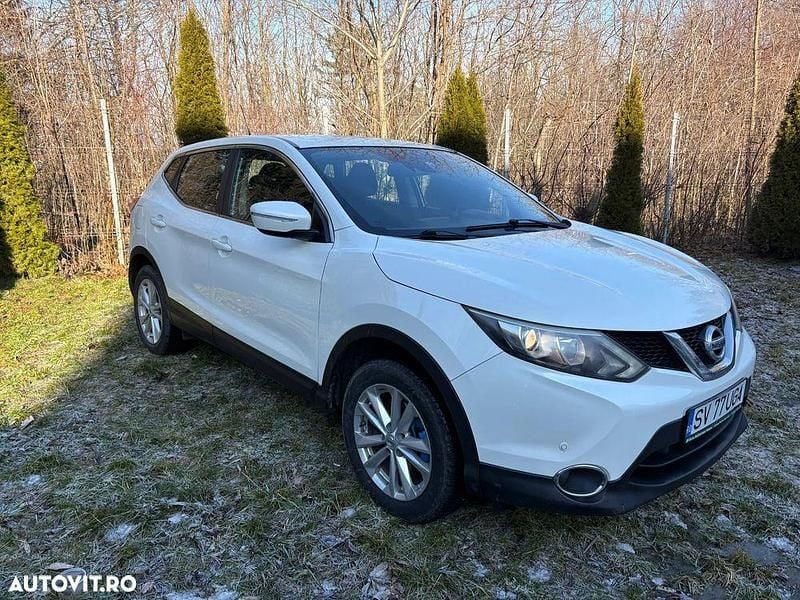 Second-hand Nissan Qashqai 110 CP (80 kW) 2014 Culoarealb SUV