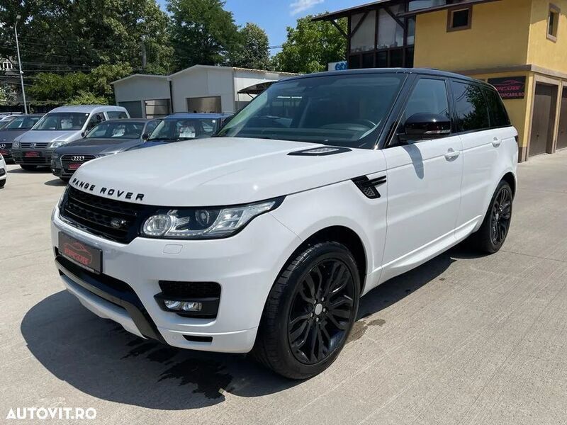Alb Utilizat 2018 Land Rover Range Rover Sport HSE SUV | 45.000 EUR (Super Preț) - Imagine 1/4