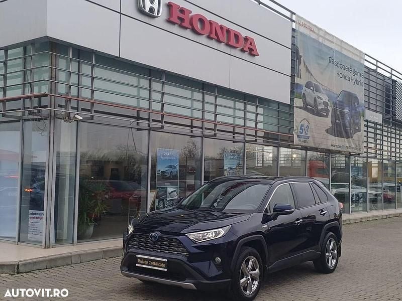 Second-hand Toyota RAV4 Hybrid Luxury 222 CP (163 kW) 2021 Culoarealbastru SUV