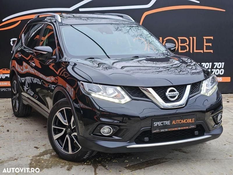 Culoarenegru Utilizat 2017 Nissan X-Trail Tekna SUV | 12.590 EUR (Preț bun) - Imagine 1/4