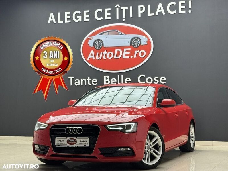 Rosu Utilizat 2012 Audi A5 Sportback Berlinǎ | 11.990 EUR - Imagine 1/4