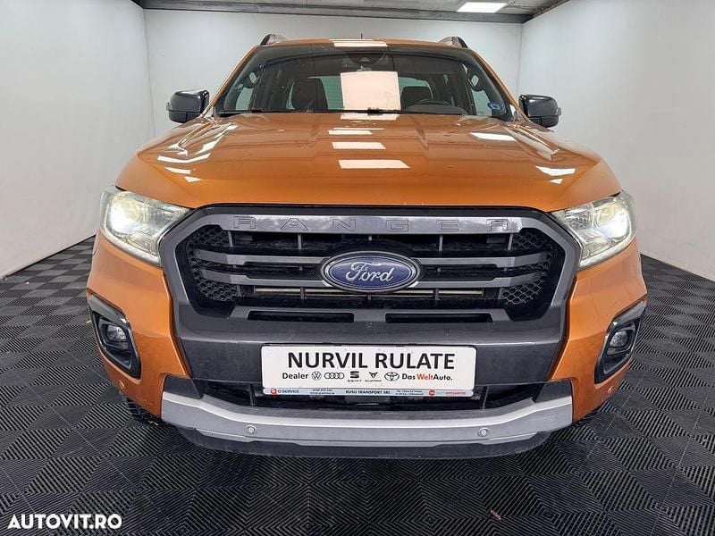 Second-hand Ford Ranger Wildtrack 213 CP (156 kW) 2020 Culoareportocaliu Pickup