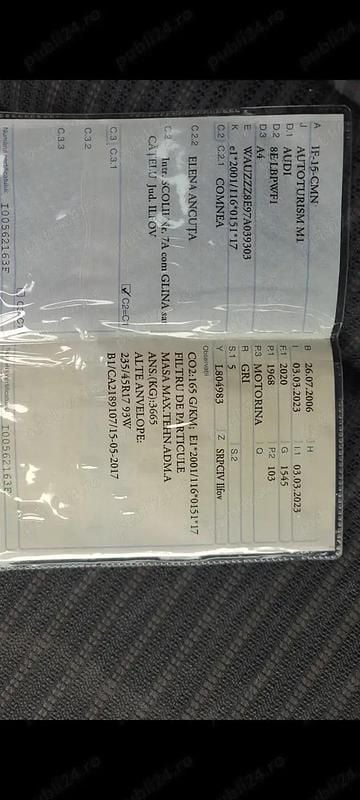 Second-hand Audi A4 140 CP (102 kW) 2007 Berlinǎ