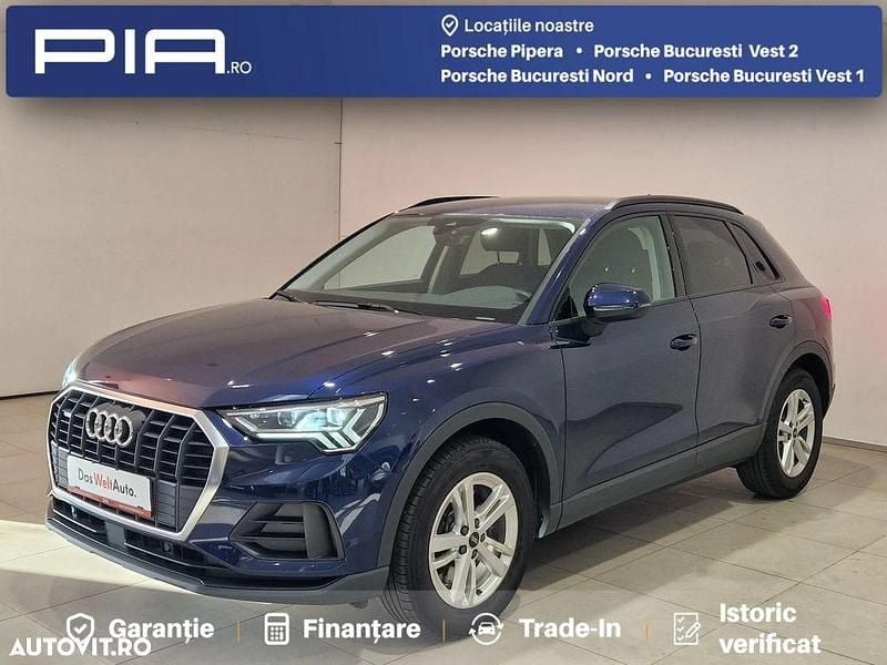 Culoarealbastru Second-hand 2022 Audi Q3 SUV | 29.000 EUR (Super Preț) - Imagine 1/4