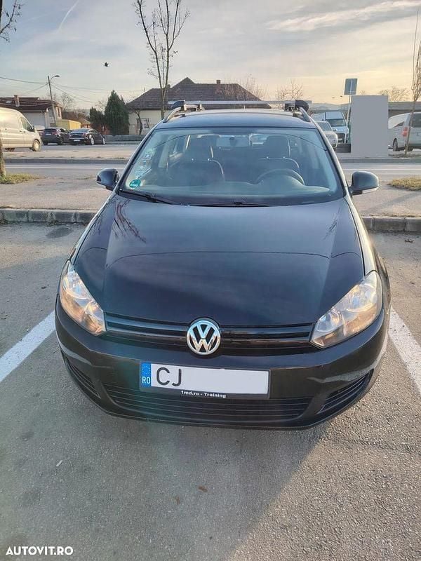 Second-hand VW Golf VII Trendline 105 CP (77 kW) 2013 Negru Break