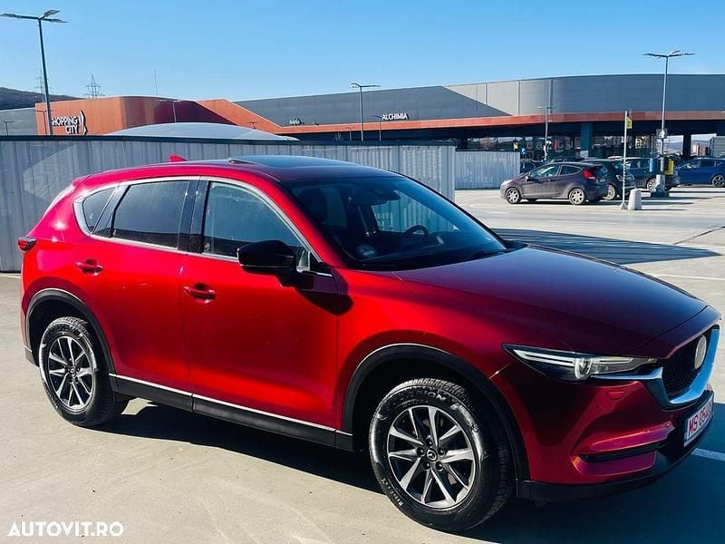 Culoarerosu Second-hand 2018 Mazda CX-5 Sports-Line SUV | 16.850 EUR (Super Preț) - Imagine 1/4