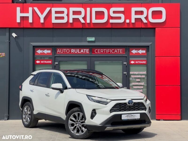 Alb Utilizat 2022 Toyota RAV4 Hybrid Luxury SUV | 38.500 EUR (Preț OK) - Imagine 1/4