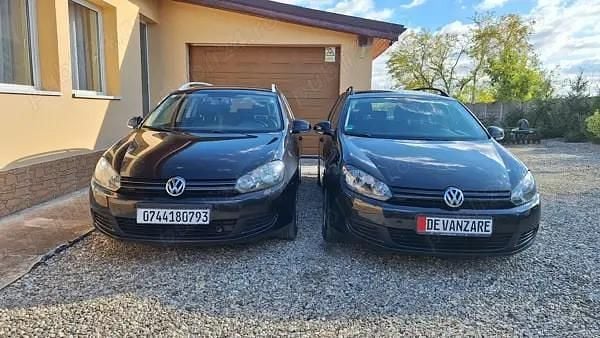 Negru Utilizat 2010 VW Golf VI Break | 2.600 EUR (Super Preț) - Imagine 1/4