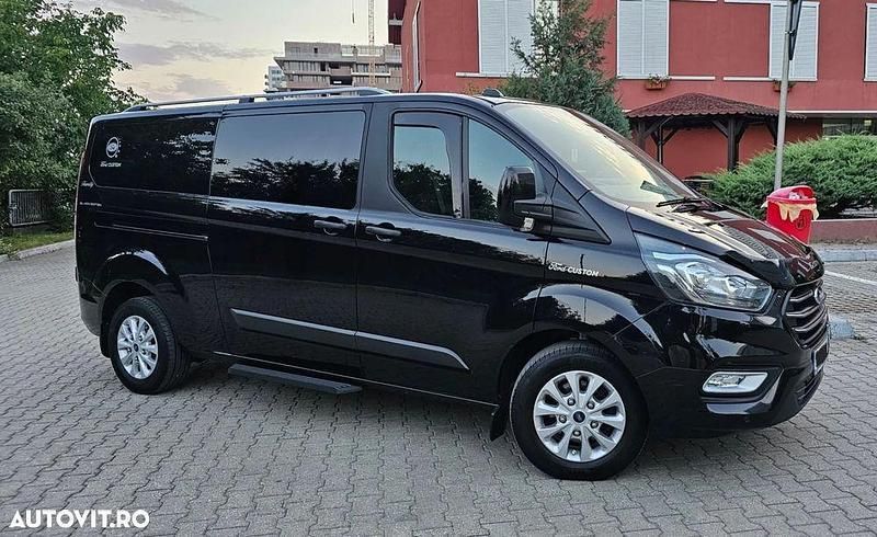 Negru Utilizat 2023 Ford Tourneo Custom Monovolum | 18.750 EUR - Imagine 1/4