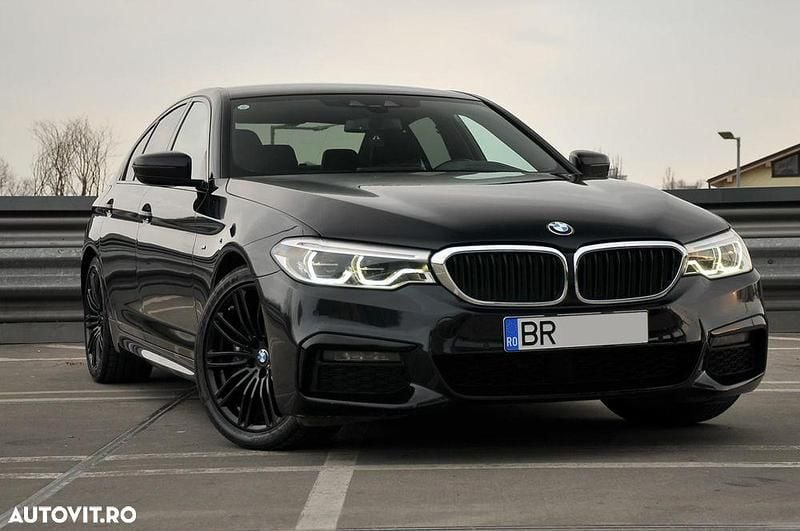 Culoarenegru Utilizat 2019 BMW 530 Sport Line Berlinǎ | 25.999 EUR (Puțin scump) - Imagine 1/4