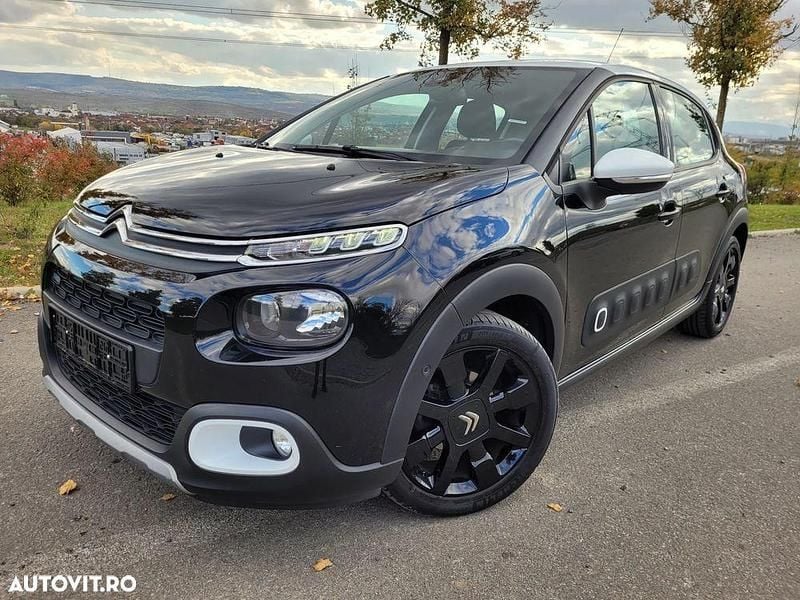 Second-hand Citroën C3 PureTech 110 CP (80 kW) 2017 Culoarenegru Hatchback