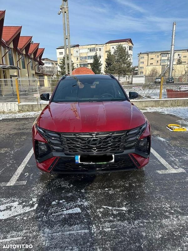 Second-hand Hyundai Tucson N Line 252 CP (185 kW) 2025 Culoarerosu SUV