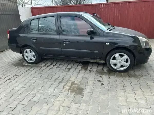 Negru Utilizat 2005 Renault Symbol Berlinǎ | 2.100 EUR (Preț OK) - Imagine 1/4