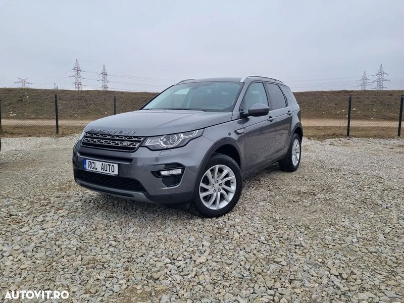 Gri Utilizat 2016 Land Rover Discovery Sport R-Dynamic SUV | 11.990 EUR (Preț bun) - Imagine 1/4