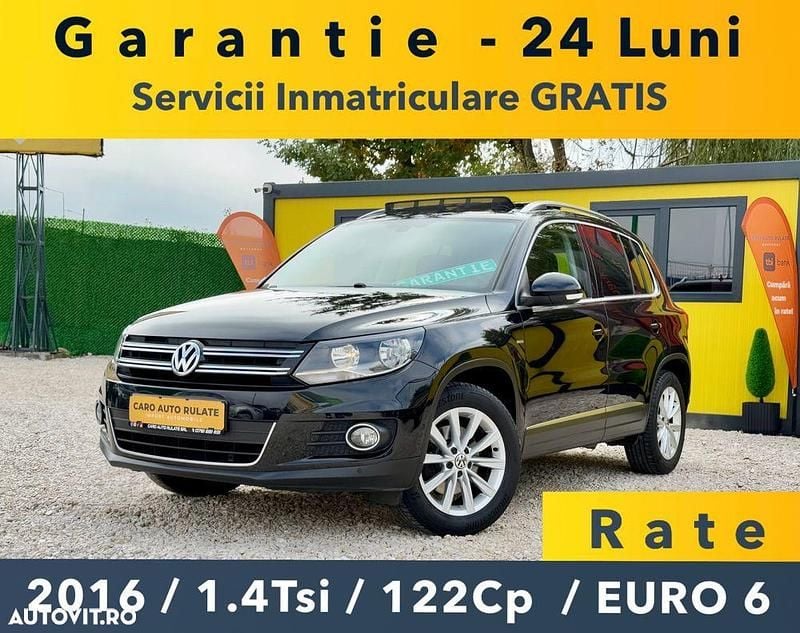 Culoarenegru Utilizat 2016 VW Tiguan Sportline SUV | 11.290 EUR (Preț OK) - Imagine 1/4