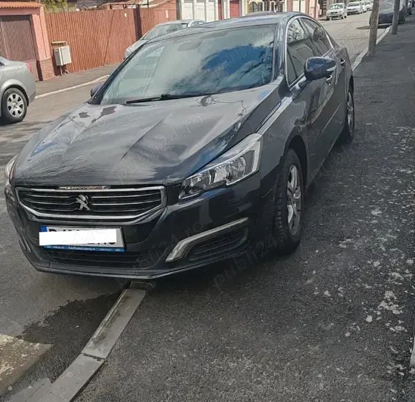 Negru Utilizat 2015 Peugeot 508 Berlinǎ | 8.500 EUR (Puțin scump) - Imagine 1/4
