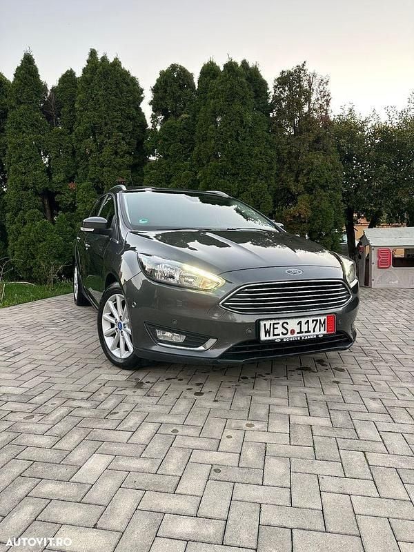 Culoaregri Utilizat 2015 Ford Focus Titanium Break | 7.390 EUR (Preț OK) - Imagine 1/4