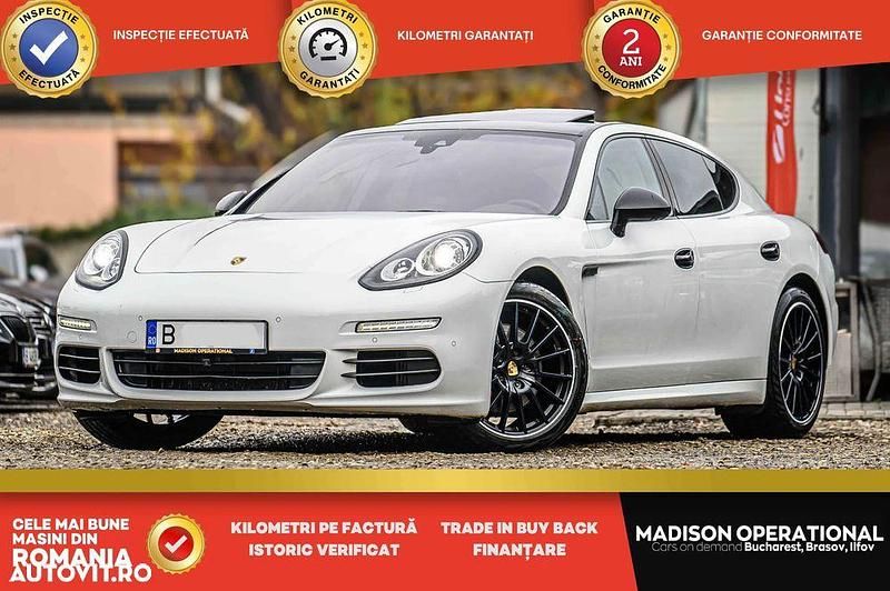Culoarealb Utilizat 2015 Porsche Panamera Berlinǎ | 25.999 EUR (Preț bun) - Imagine 1/4