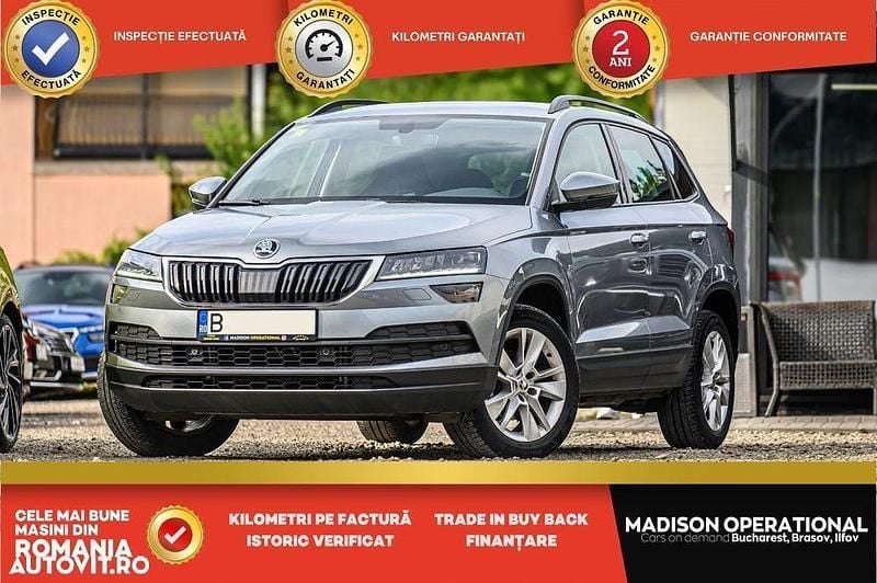 Gri Utilizat 2019 Skoda Karoq SportLine SUV | 22.900 EUR (Puțin scump) - Imagine 1/4
