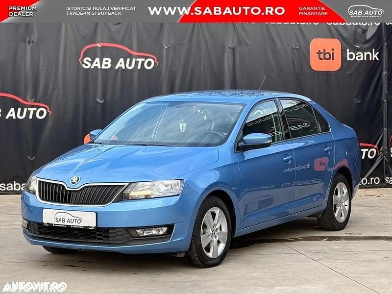 Culoarealbastru Utilizat 2018 Skoda Rapid Style Hatchback | 8.990 EUR (Preț OK) - Imagine 1/4