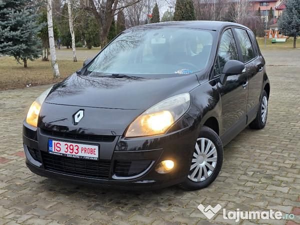 Second-hand Renault Scénic III 95 CP (69 kW) 2011 Negru Monovolum