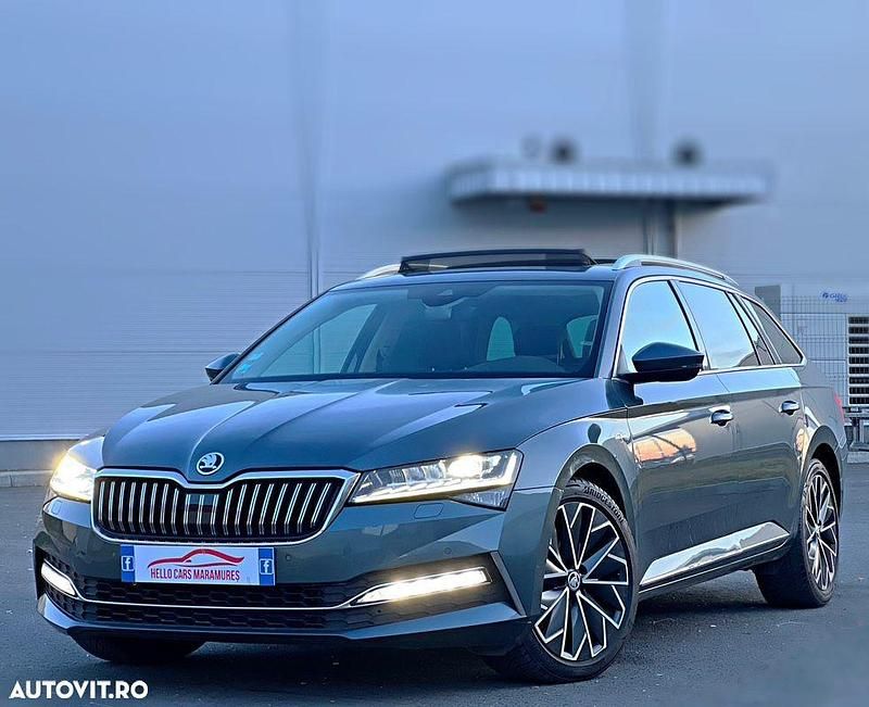 Gri Utilizat 2020 Skoda Superb LAURIN & KLEMENT Break | 19.990 EUR (Puțin scump) - Imagine 1/4