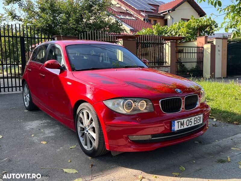 Rosu Utilizat 2008 BMW 120 Hatchback | 4.700 EUR (Preț OK) - Imagine 1/4