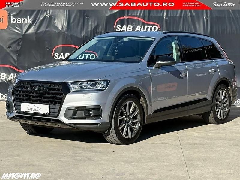 Gri Utilizat 2017 Audi Q7 SUV | 26.490 EUR - Imagine 1/4