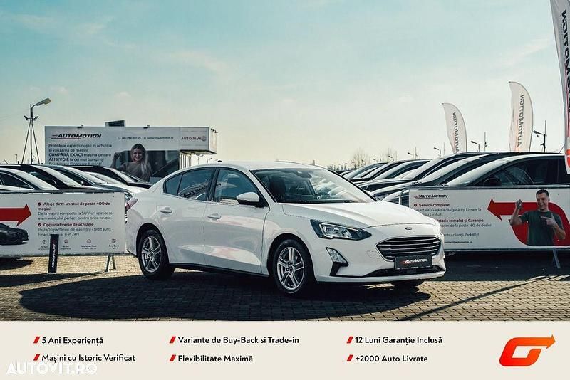 Culoarealb Second-hand 2021 Ford Focus Trend Berlinǎ | 9.900 EUR (Preț bun) - Imagine 1/4