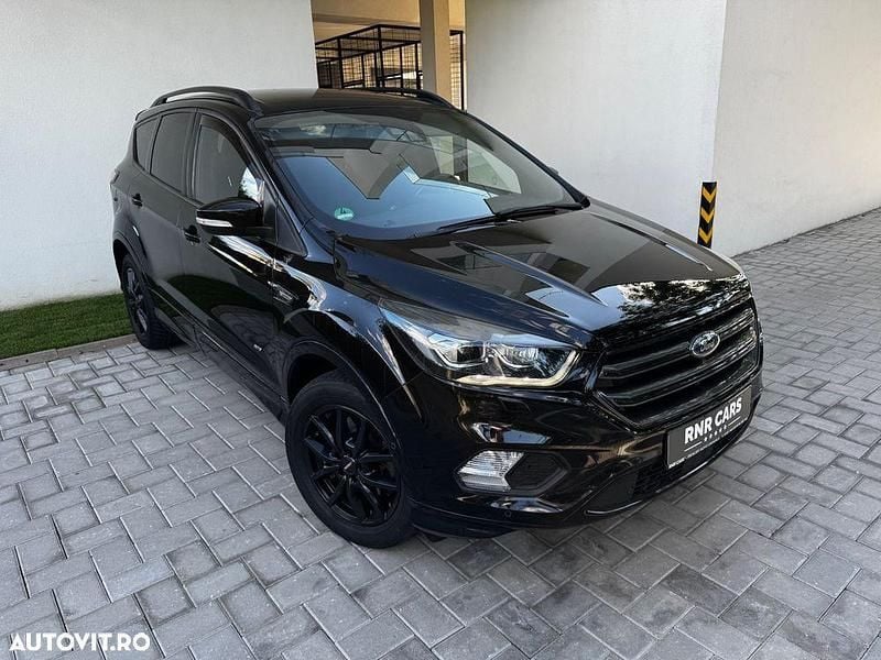 Negru Utilizat 2018 Ford Kuga ST-Line SUV | 13.750 EUR (Preț OK) - Imagine 1/4