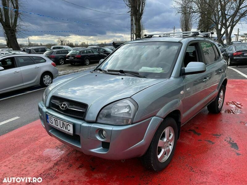Second-hand Hyundai Tucson 140 CP (102 kW) 2006 Albastru SUV