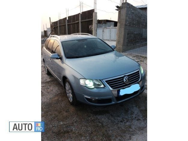 Albastru marin Utilizat 2008 VW Passat Break | 5.990 EUR (Scump) - Imagine 1/4