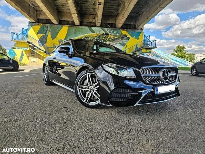 Culoarenegru Utilizat 2018 Mercedes E300 AMG line Coupe | 35.000 EUR (Preț OK) - Imagine 1/4
