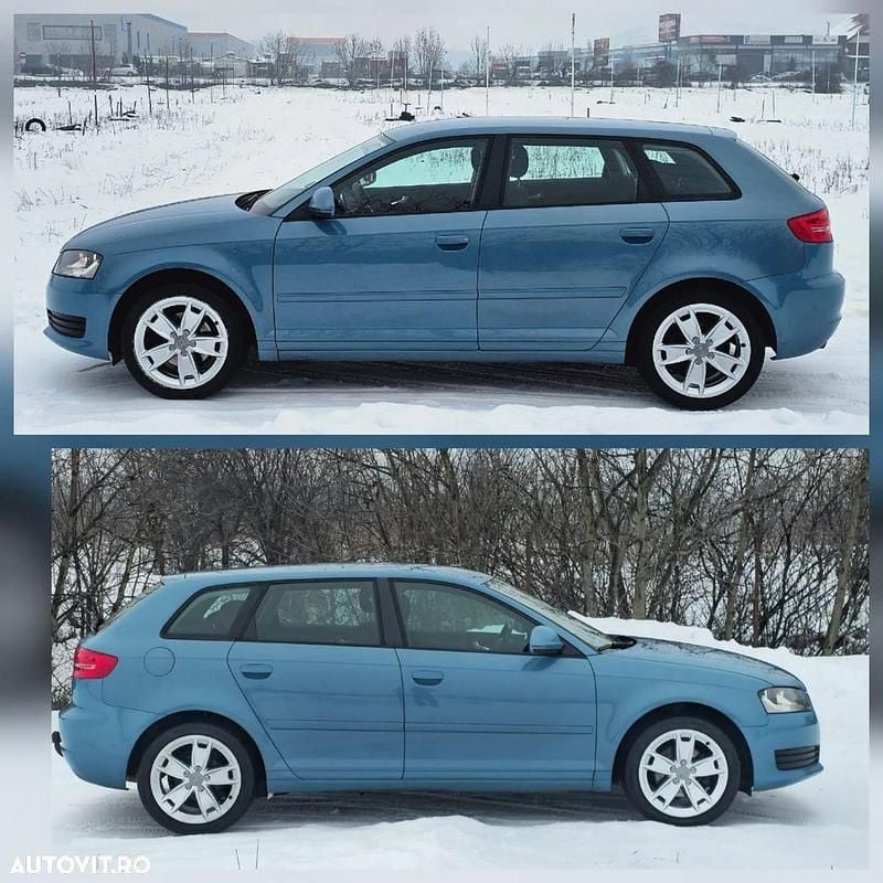 Second-hand Audi A3 Attraction 125 CP (91 kW) 2010 Culoarealbastru Hatchback