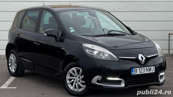 Negru Utilizat 2016 Renault Scénic III LIMITED Monovolum | 6.500 EUR (Preț OK) - Imagine 1/4
