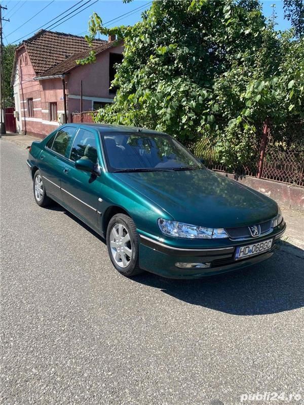 Verde Utilizat 2003 Peugeot 406 Berlinǎ | 2.688 EUR - Imagine 1/4