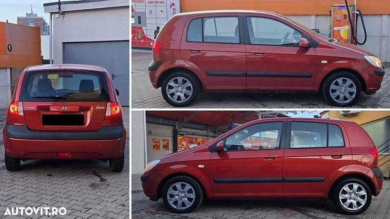 Second-hand Hyundai Getz 67 CP (49 kW) 2007 Culoareportocaliu Hatchback