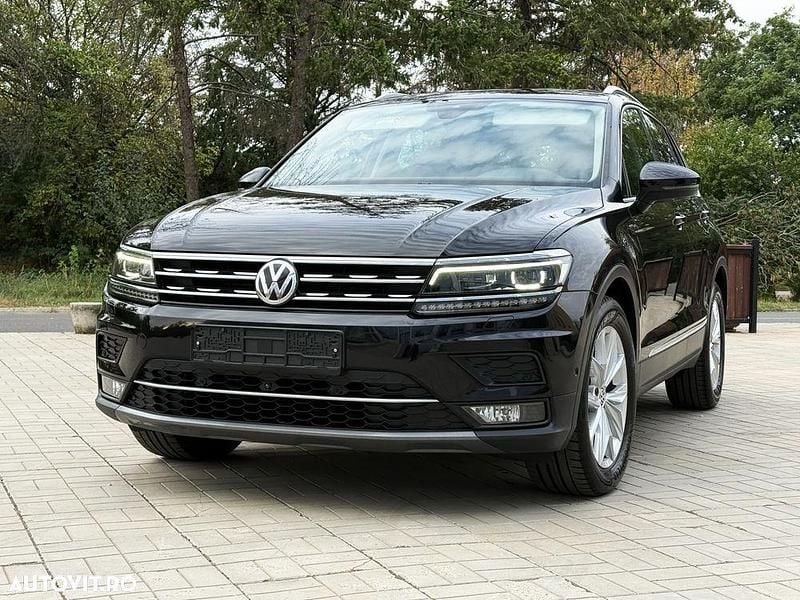 Culoarenegru Utilizat 2021 VW Tiguan Life SUV | 22.000 EUR (Preț OK) - Imagine 1/4