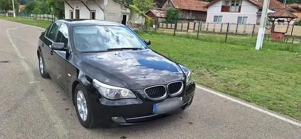 Negru Utilizat 2008 BMW 520 Berlinǎ | 7.500 EUR (Scump) - Imagine 1/4