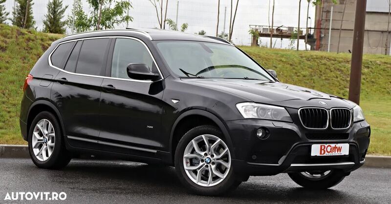 Negru Utilizat 2011 BMW X3 SUV | 10.600 EUR (Preț OK) - Imagine 1/4